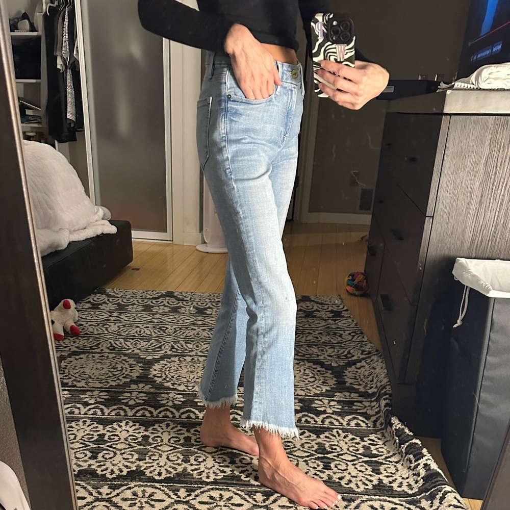 Frame Le Crop Mini Boot Jeans - Picture 10 of 11